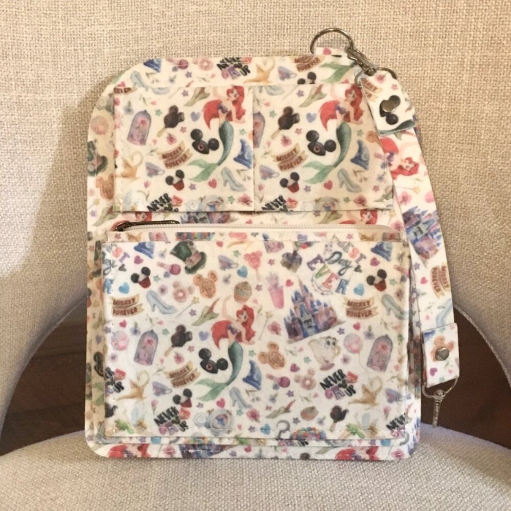 Loungefly Lite Disney Parks Castle Snacks Backpack Organizer